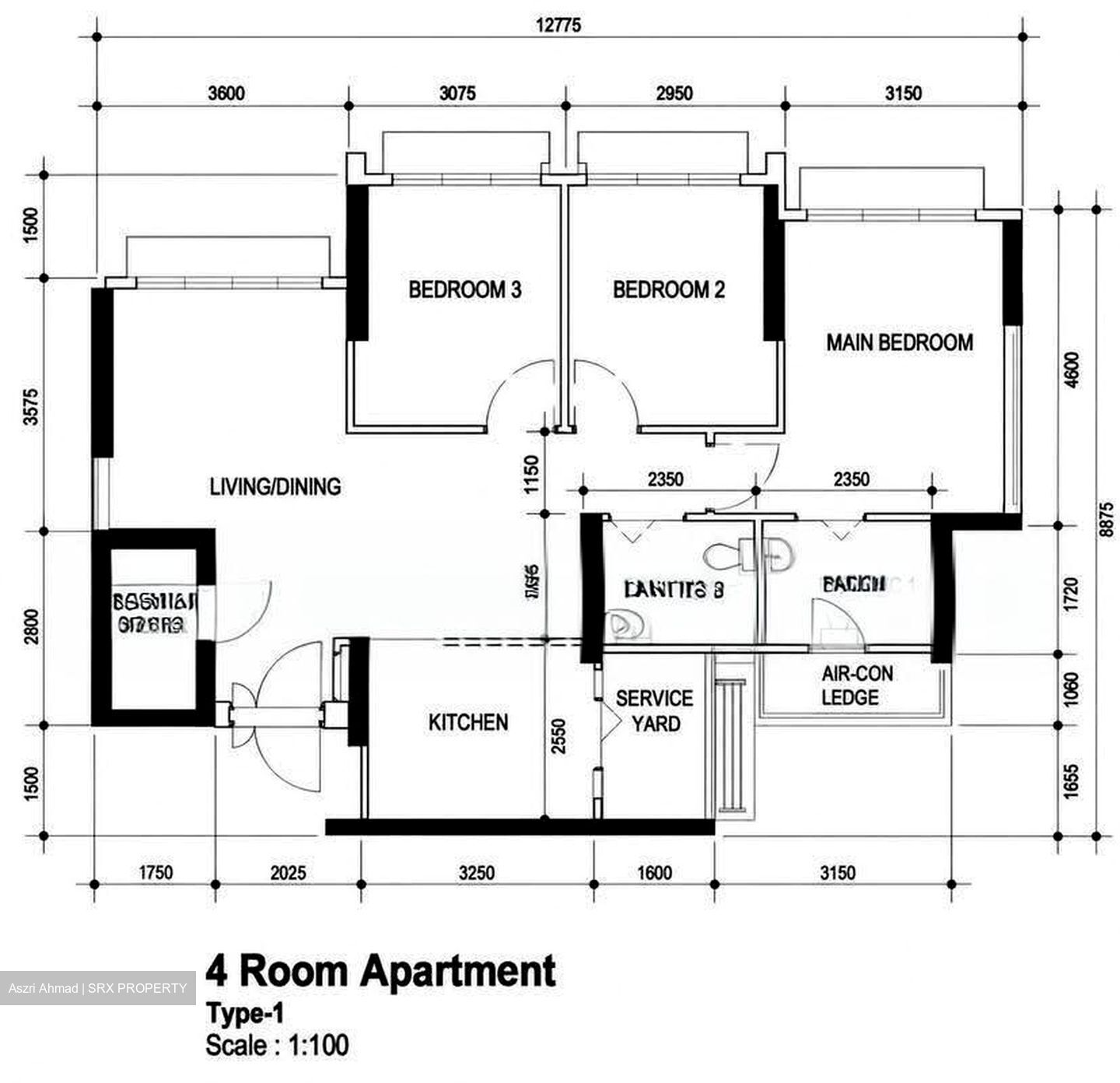 Blk 421B Northshore Straitsview (Punggol), HDB 4 Rooms #633730561